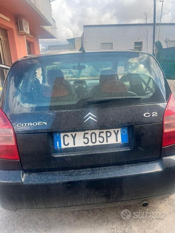 Usata Citroën C2 68 CV (50 kW) 2005 Nero Utilitaria