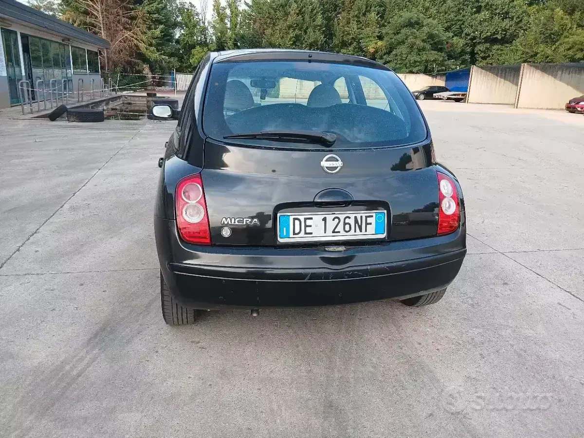 Usata Nissan Micra 80 CV (58 kW) 2008 Nero Berlina