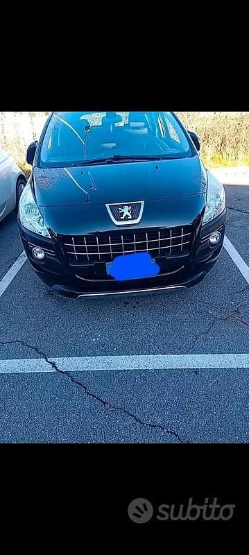 Usata Peugeot 3008 112 CV (82 kW) 2011 Nero Monovolume