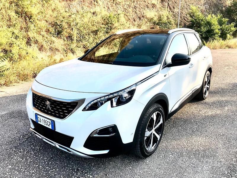 Bianco Usata 2020 Peugeot 3008 GTi SUV | 20.000 € (Buon prezzo) - Immagine 1/4