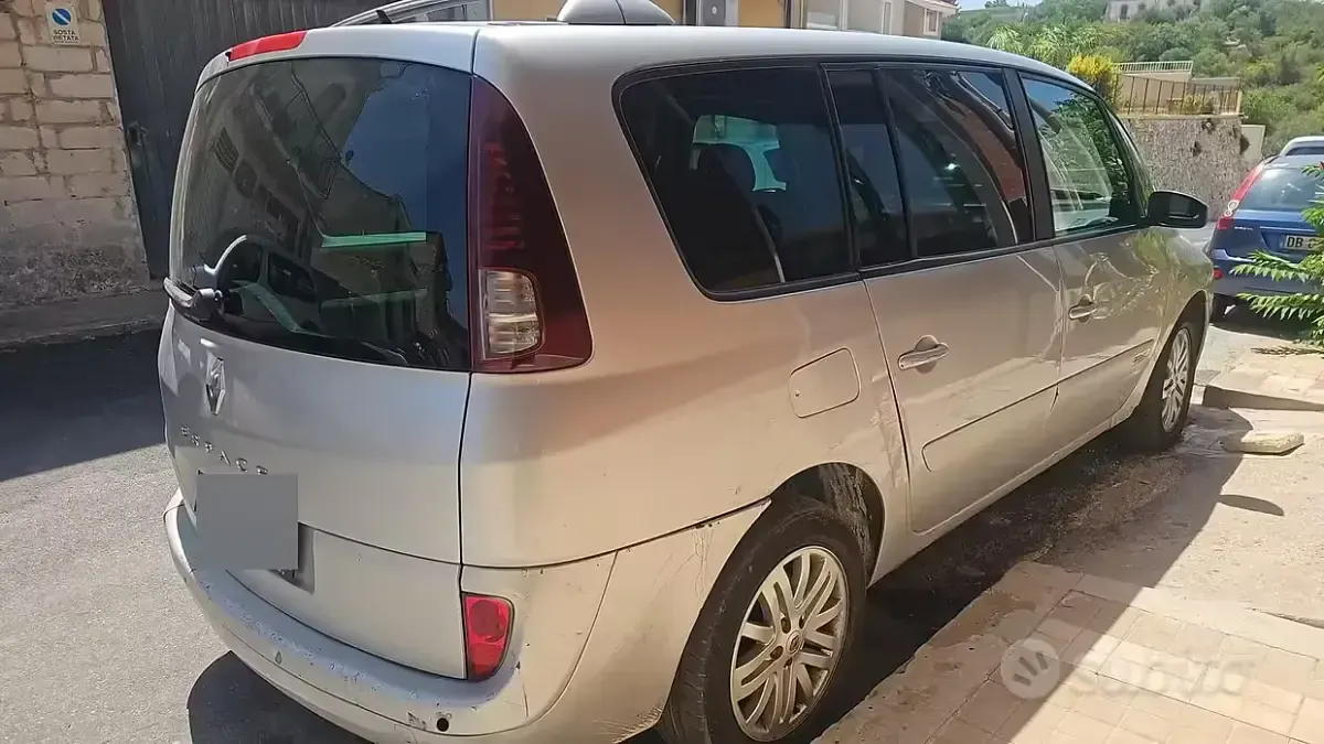 Usata Renault Espace 175 CV (128 kW) 2006 Grigio Monovolume