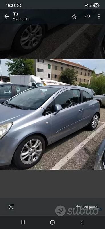 Usata Opel Corsa 80 CV (58 kW) 2007 Grigio Utilitaria