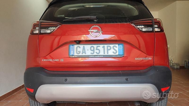 Usata Opel Crossland 110 CV (80 kW) 2020 Rosso SUV