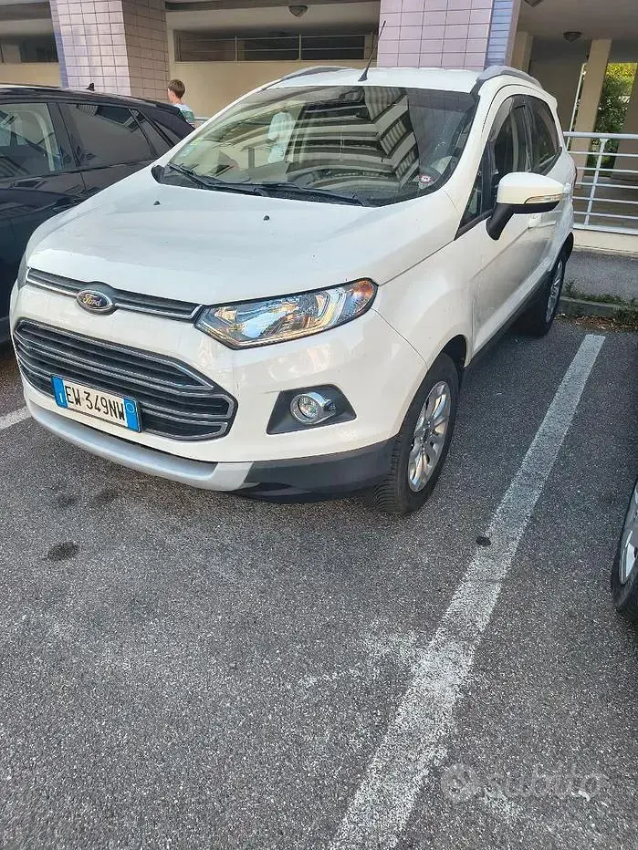 Usata Ford Ecosport 90 CV (66 kW) 2014 Bianco SUV