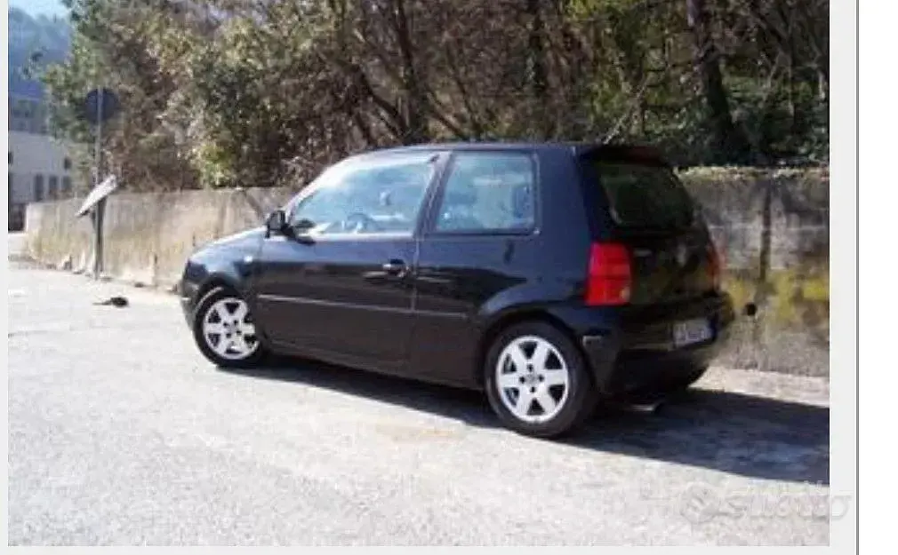Usata VW Lupo 75 CV (55 kW) 2002 Nero Utilitaria