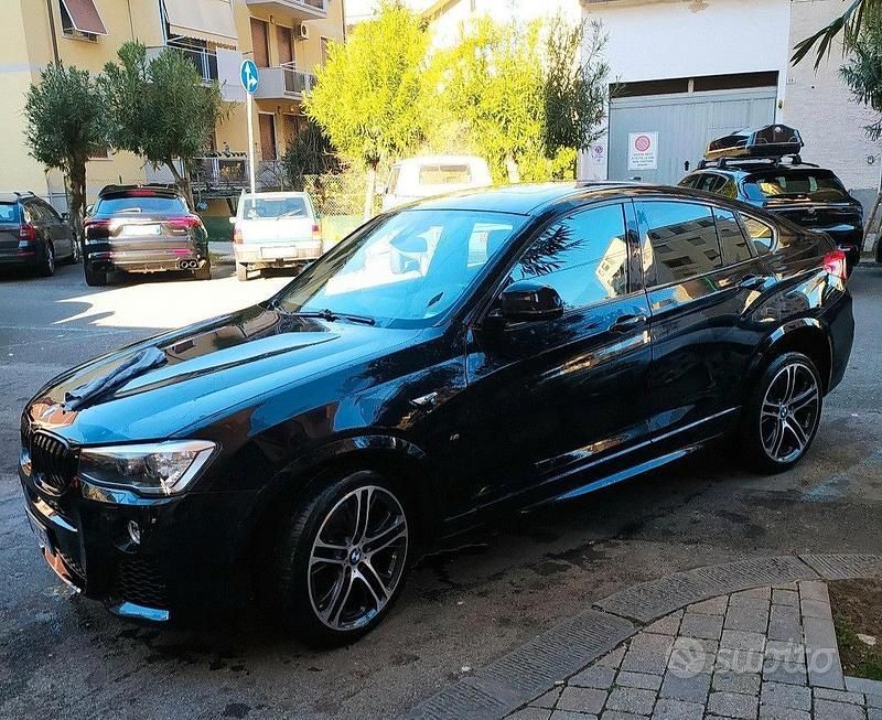 Usata BMW X4 M Sport 190 CV (139 kW) 2015 Nero SUV