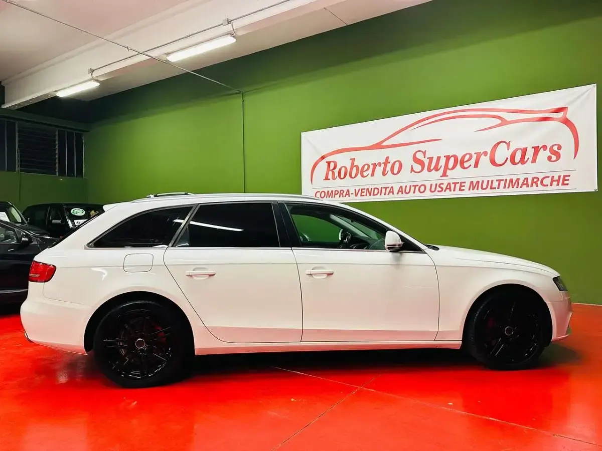 Usata Audi A4 S-Line 190 CV (139 kW) 2009 Bianco Berlina
