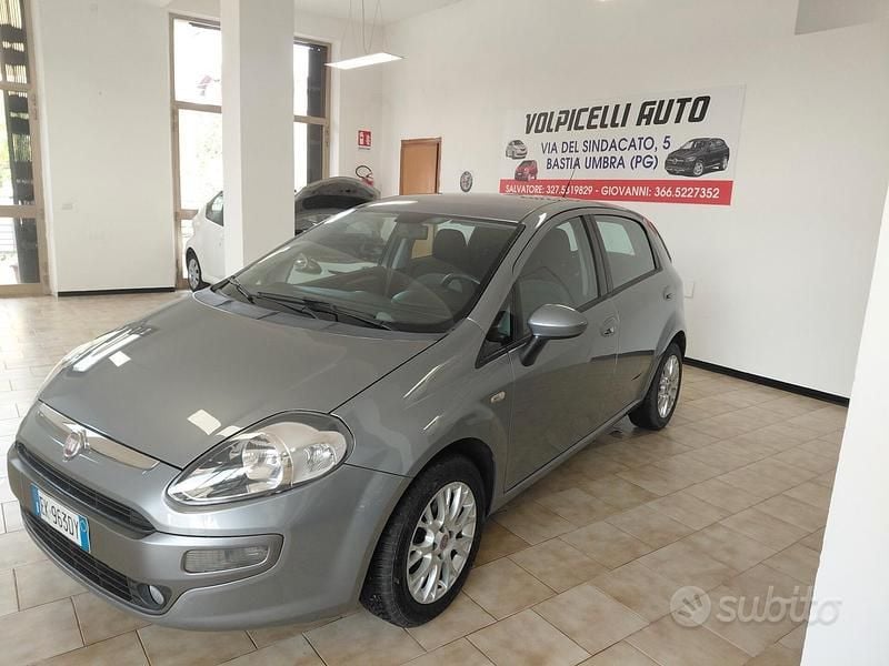 Usata Fiat Punto Evo 75 CV (55 kW) 2011 Grigio Utilitaria