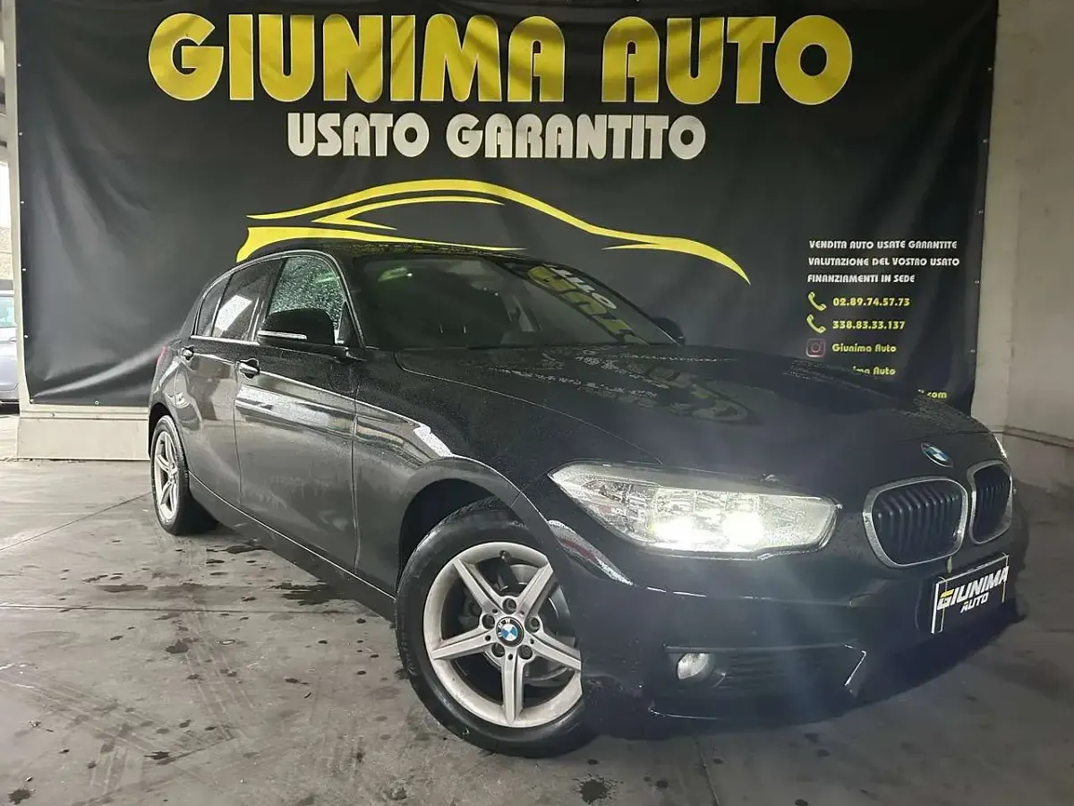 Usata BMW 116 Advantage 116 CV (85 kW) 2019 Nero Utilitaria
