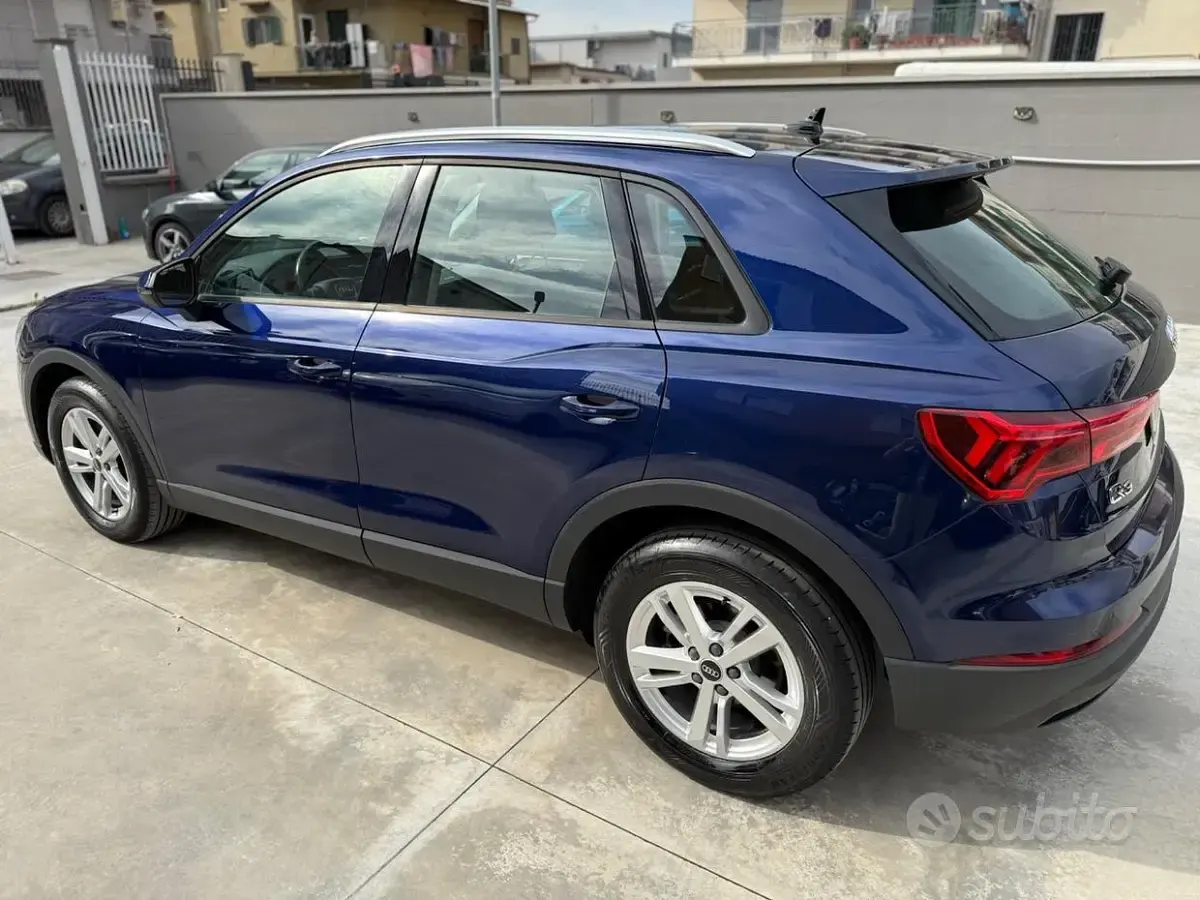 Usata Audi Q3 Advanced 150 CV (110 kW) 2021 Blu SUV