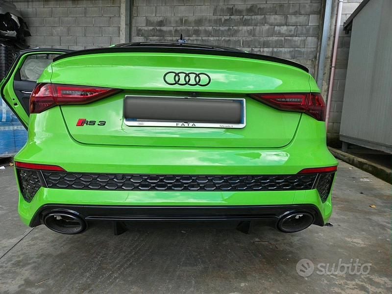 Usata Audi RS3 S-Line 400 CV (294 kW) 2022 Verde Berlina