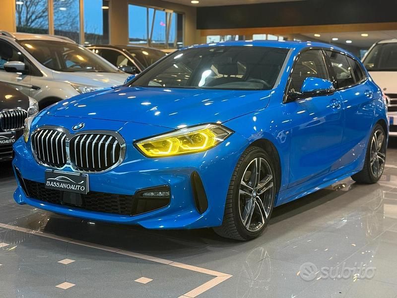 Usata BMW 116 M Sport 116 CV (85 kW) 2019 Blu Utilitaria