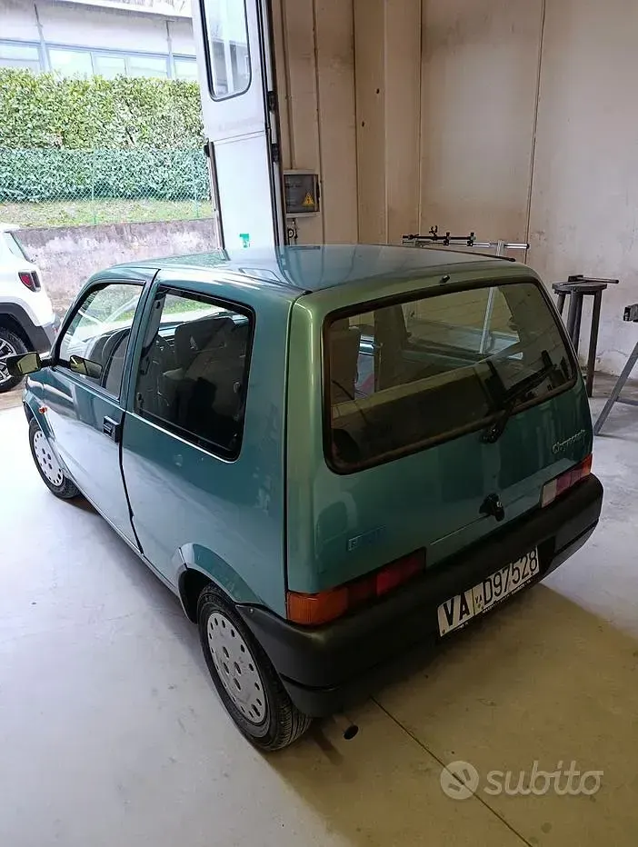 Usata Fiat 500 105 CV (77 kW) 1993 Verde Utilitaria