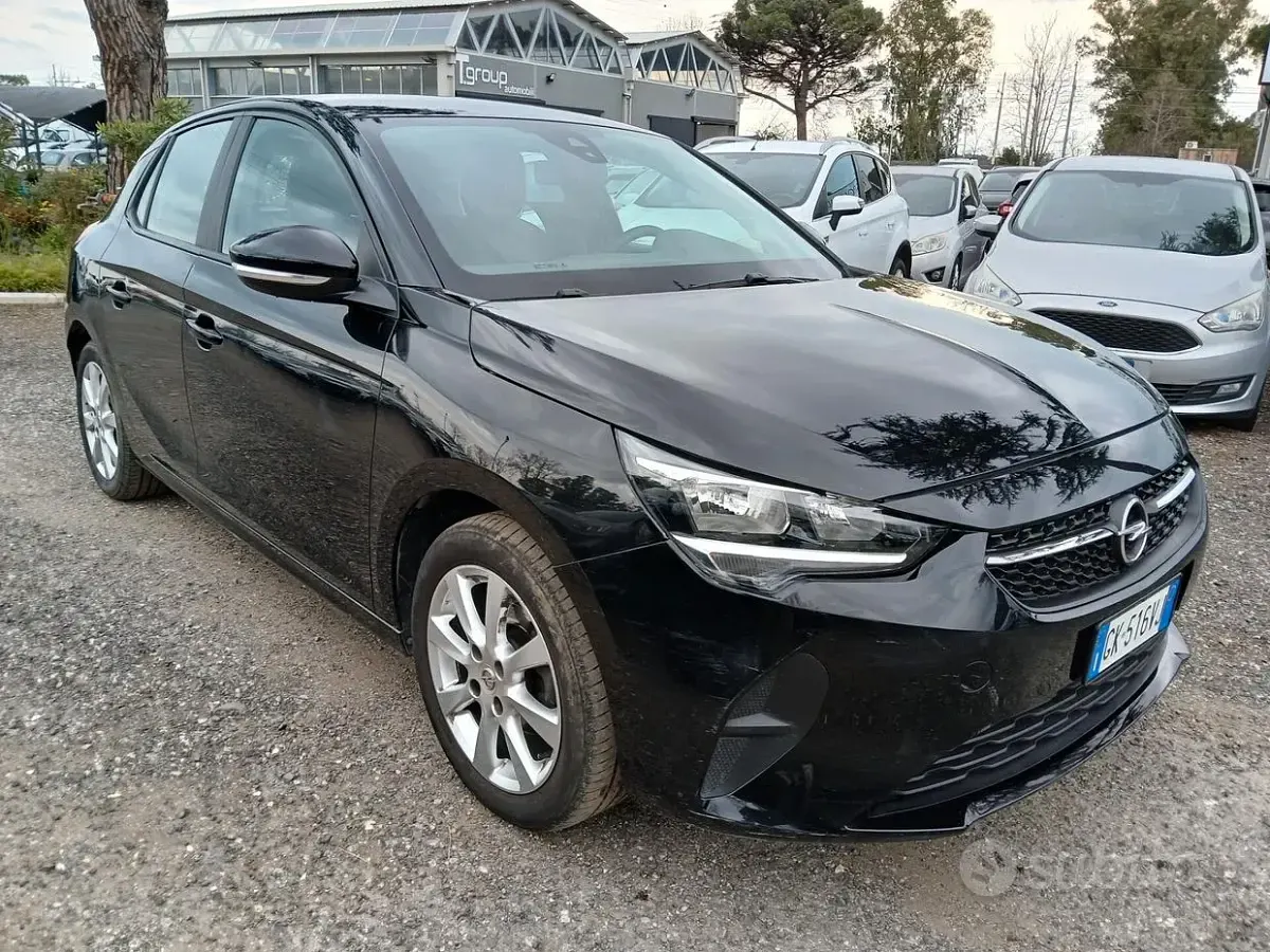 Usata Opel Corsa Edition 75 CV (55 kW) 2022 Nero Utilitaria