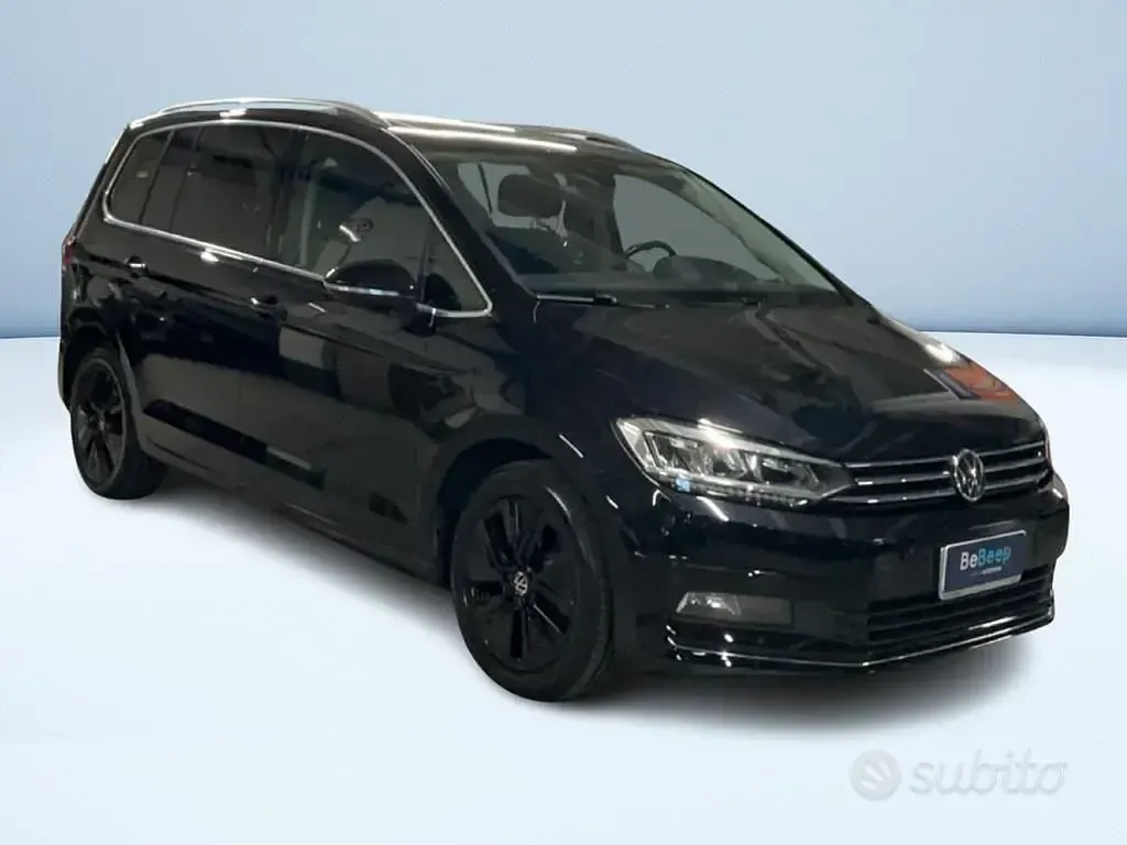 Usata VW Touran Executive 150 CV (110 kW) 2021 Nero metallizzato Monovolume