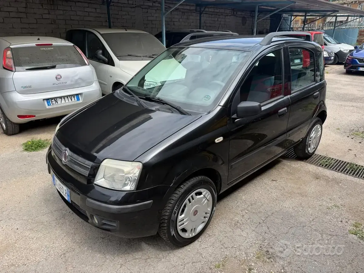 Usata Fiat Panda Dynamic 60 CV (44 kW) 2008 Nero Utilitaria