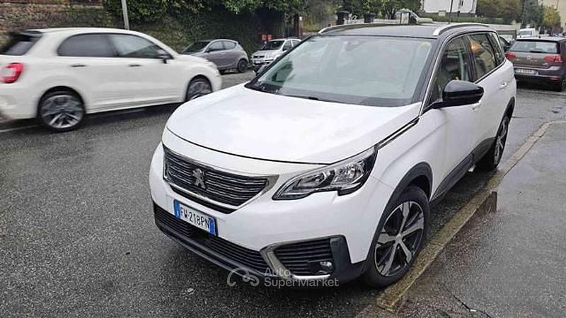 Usata Peugeot 5008 Active 131 CV (96 kW) 2019 Bianco Monovolume
