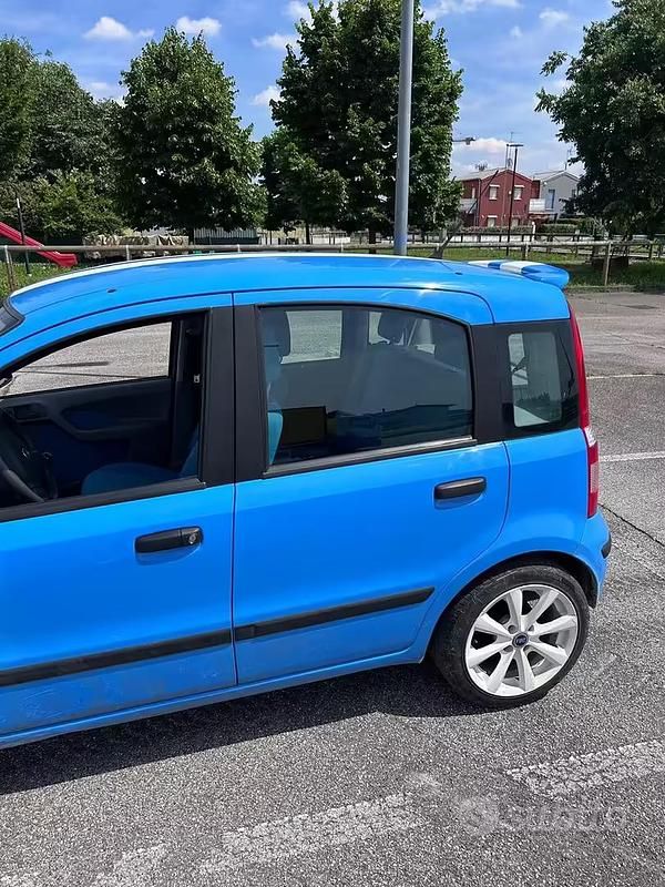 Usata Fiat Panda 60 CV (44 kW) 2005 Blu Utilitaria