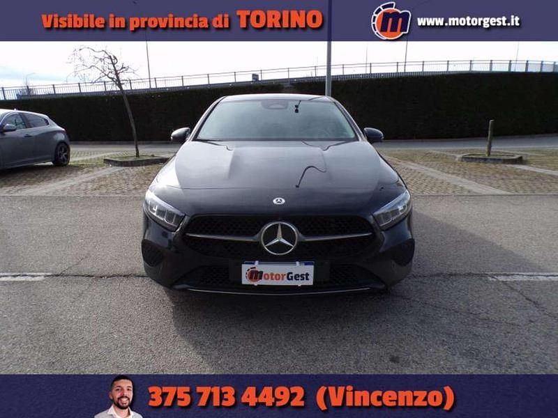Usata Mercedes A180 Advanced 136 CV (100 kW) 2023 Nero Berlina