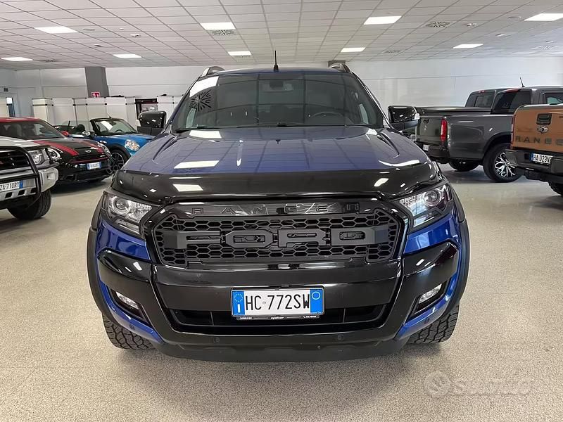 Usata Ford Ranger Wildtrack 200 CV (147 kW) 2019 Blu Pick-up