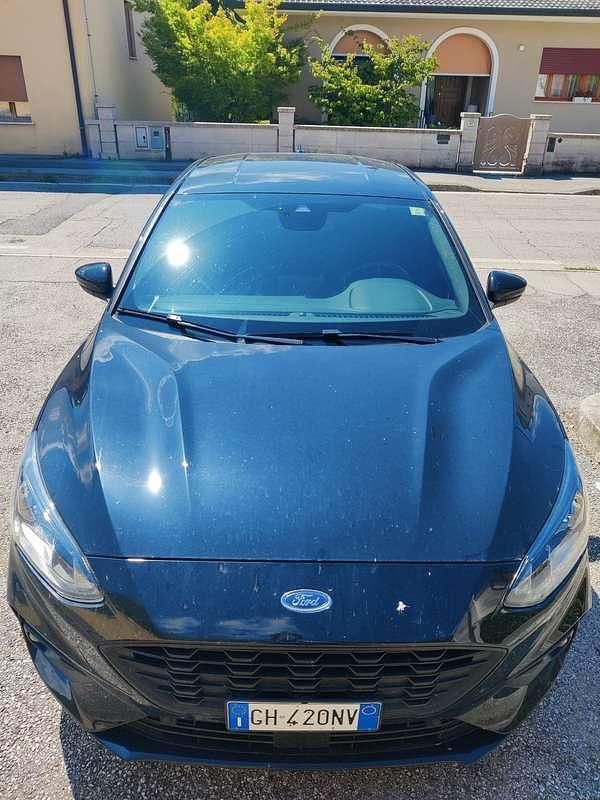 Usata Ford Focus ST-Line X 155 CV (114 kW) 2022 Nero Berlina