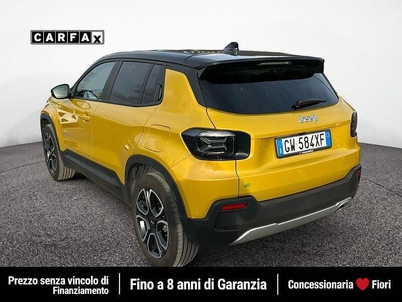 Usata Jeep Avenger Summit 110 CV (80 kW) 2024 Giallo SUV