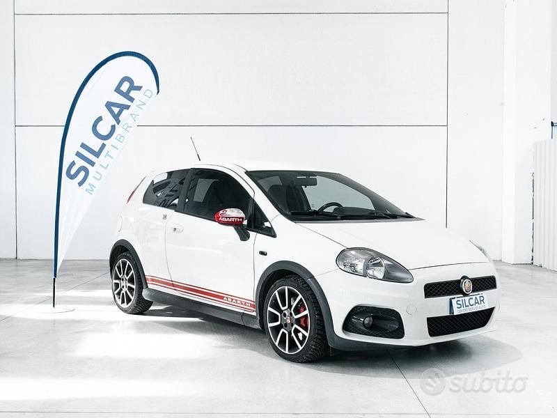Usata Abarth Grande Punto 155 CV (114 kW) 2008 Bianco Utilitaria