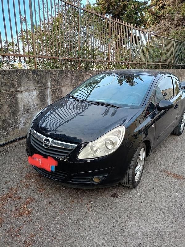 Usata Opel Corsa 2006 Nero Utilitaria