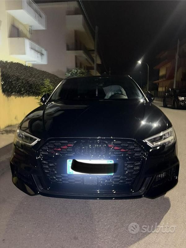 Usata Audi A3 2018 Nero Berlina