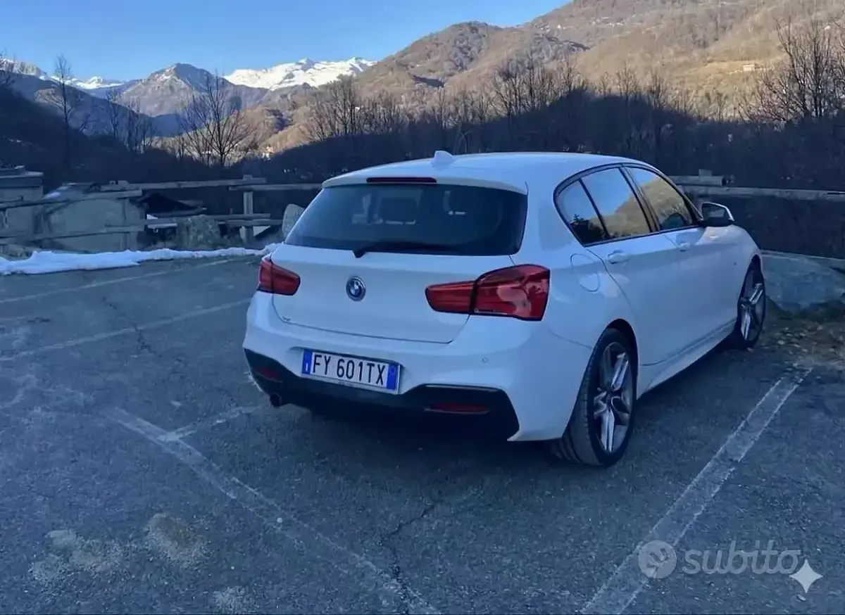 Usata BMW 118 M Sport 150 CV (110 kW) 2015 Bianco Utilitaria