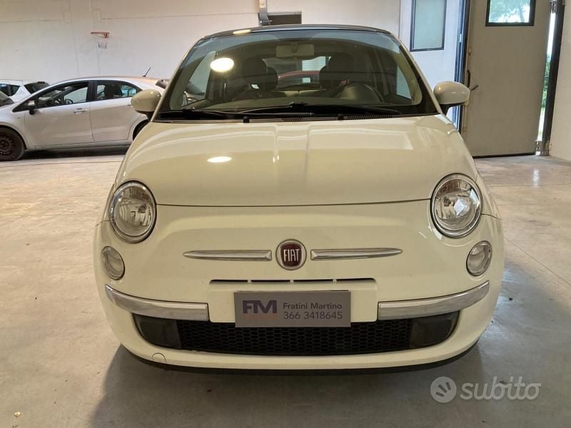Usata Fiat 500 Lounge 69 CV (50 kW) 2011 Bianco Berlina