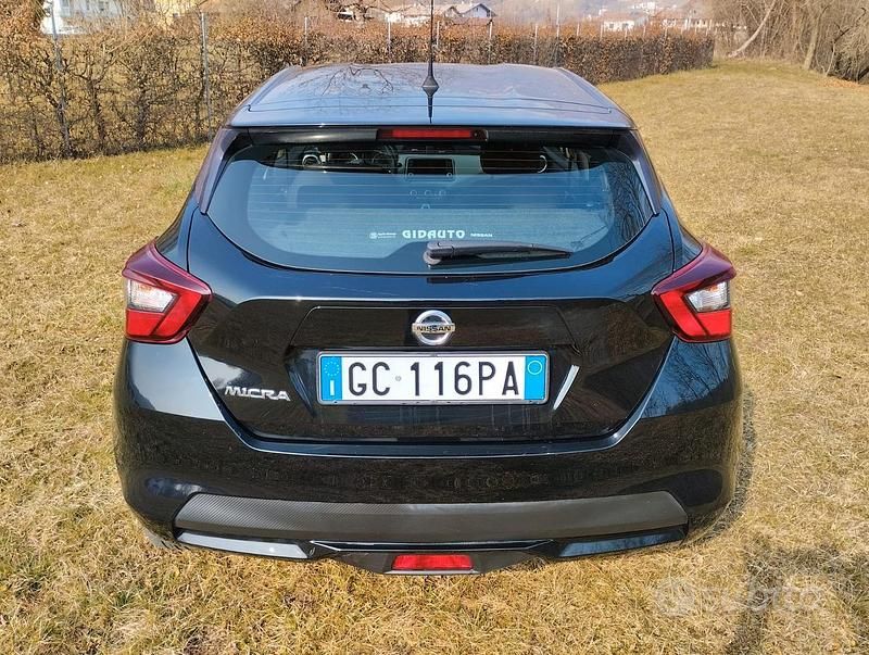 Usata Nissan Micra Acenta 101 CV (74 kW) 2020 Nero Berlina