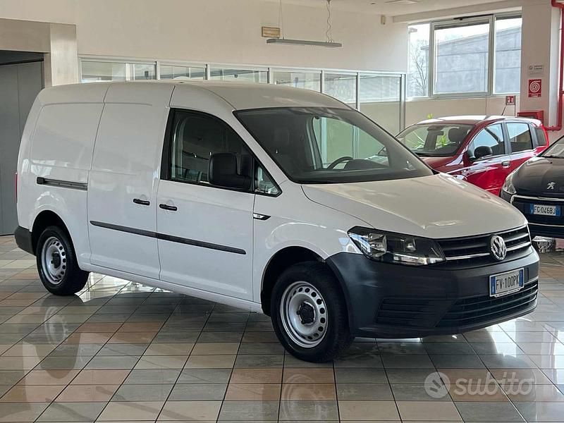 Usata VW Caddy Business 102 CV (75 kW) 2019 Bianco Monovolume