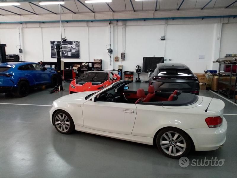 Usata BMW 120 Cabriolet 177 CV (130 kW) 2008 Bianco Cabrio