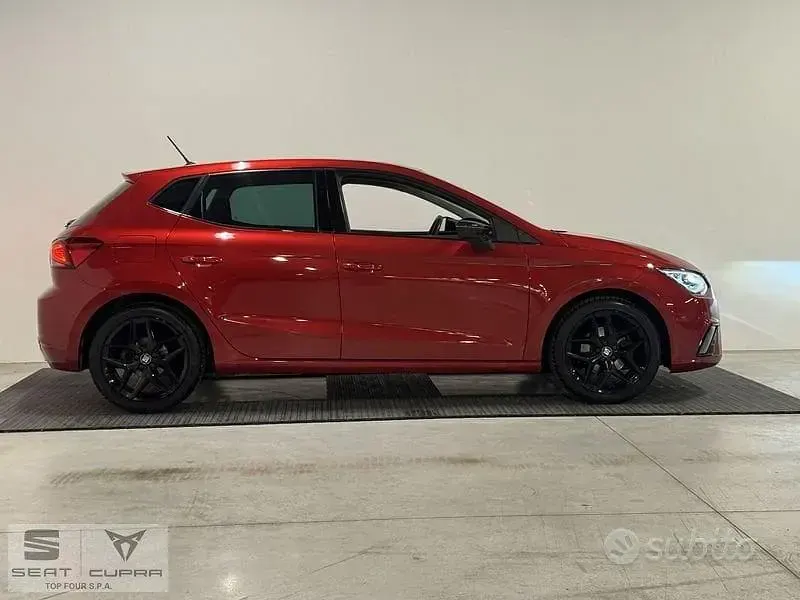 Usata Seat Ibiza FR 116 CV (85 kW) 2018 Rosso Utilitaria