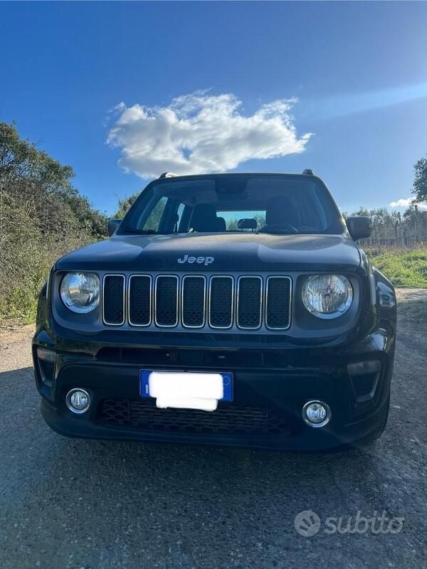 Usata Jeep Renegade Limited 120 CV (88 kW) 2019 Nero SUV
