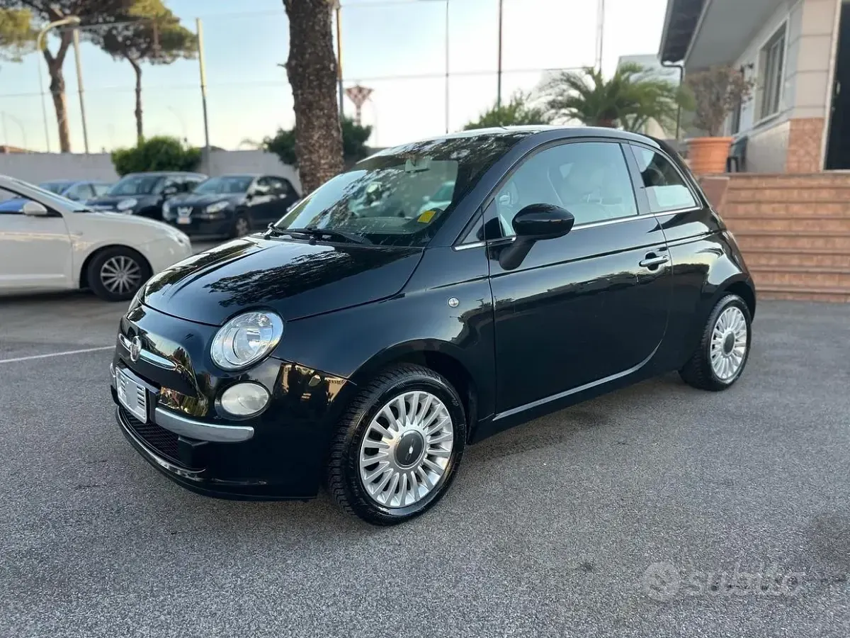 Usata Fiat 500 Lounge 69 CV (50 kW) 2009 Cabrio
