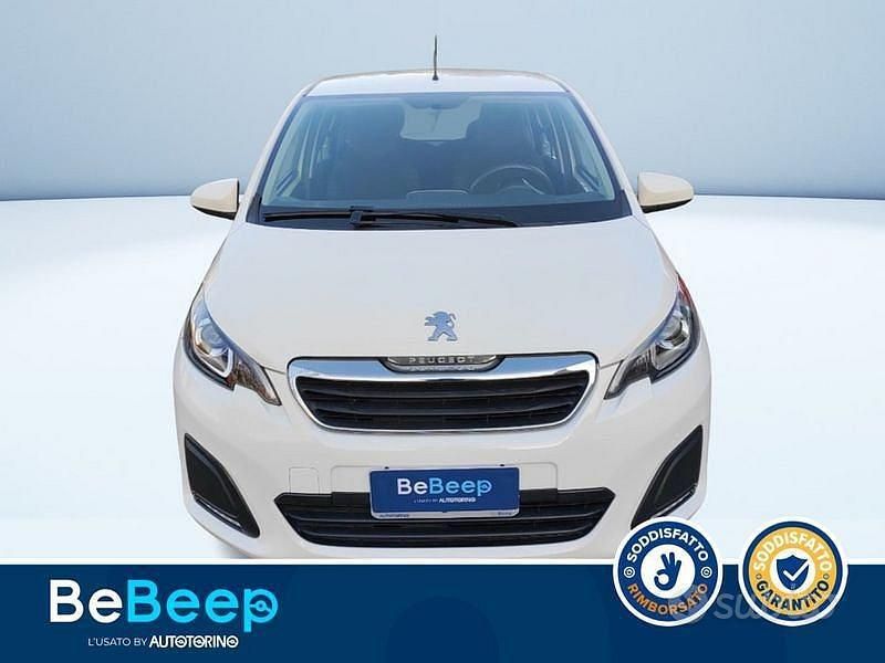 Usata Peugeot 108 Active 82 CV (60 kW) 2014 Bianco pastello Berlina