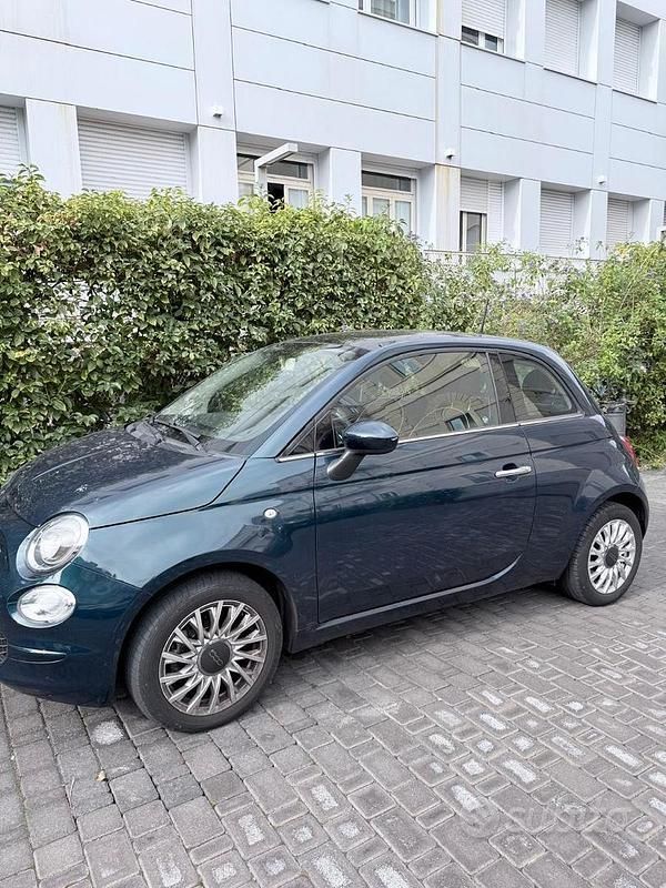 Usata Fiat 500 Lounge 69 CV (50 kW) 2020 Blu Utilitaria