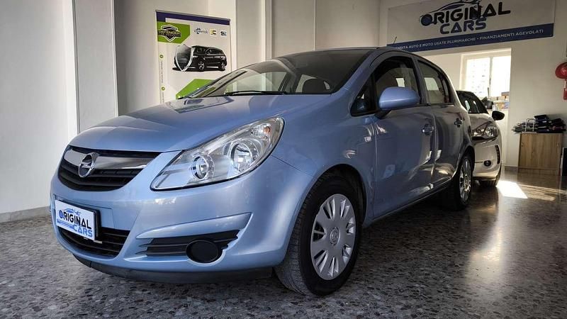Usata Opel Corsa Club 75 CV (55 kW) 2009 Blu/azzurro Utilitaria