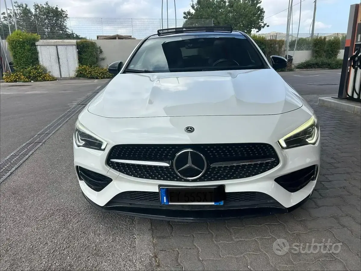 Usata Mercedes CLA200 Shooting Brake 150 CV (110 kW) 2020 Bianco Station wagon