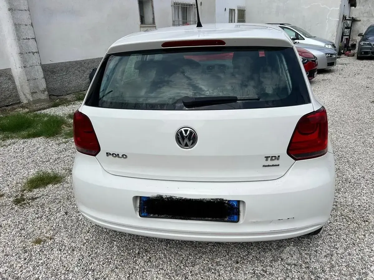 Usata VW Polo United 75 CV (55 kW) 2012 Bianco Utilitaria
