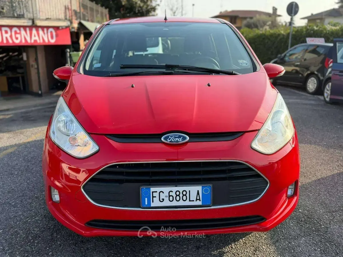 Begagnad Ford B-MAX Business Edition 75 HK (55 kW) 2016 Röd Minibuss
