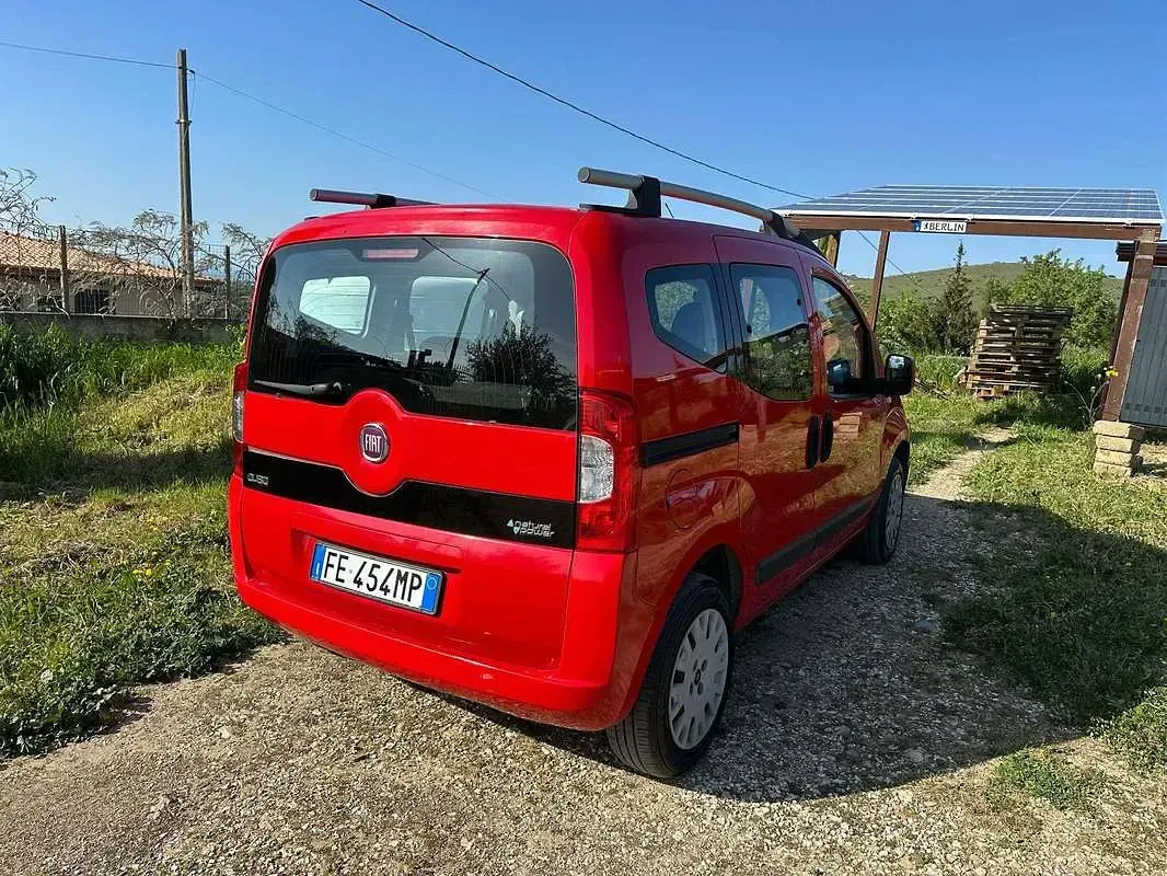 Usata Fiat Qubo Dynamic 69 CV (50 kW) 2016 Rosso Monovolume