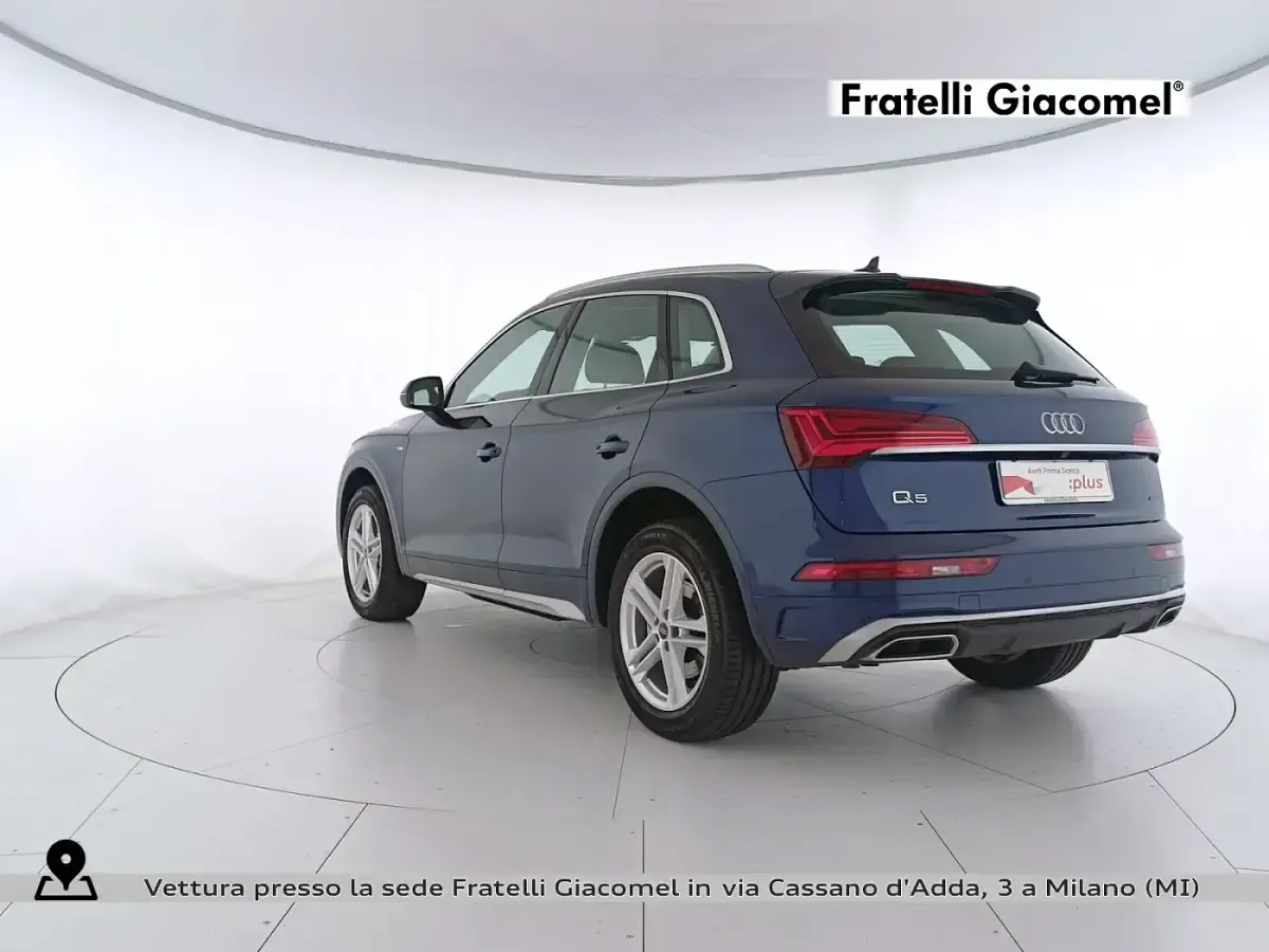 Usata Audi Q5 S-Line 204 CV (150 kW) 2021 Blu navarra metallizzato SUV