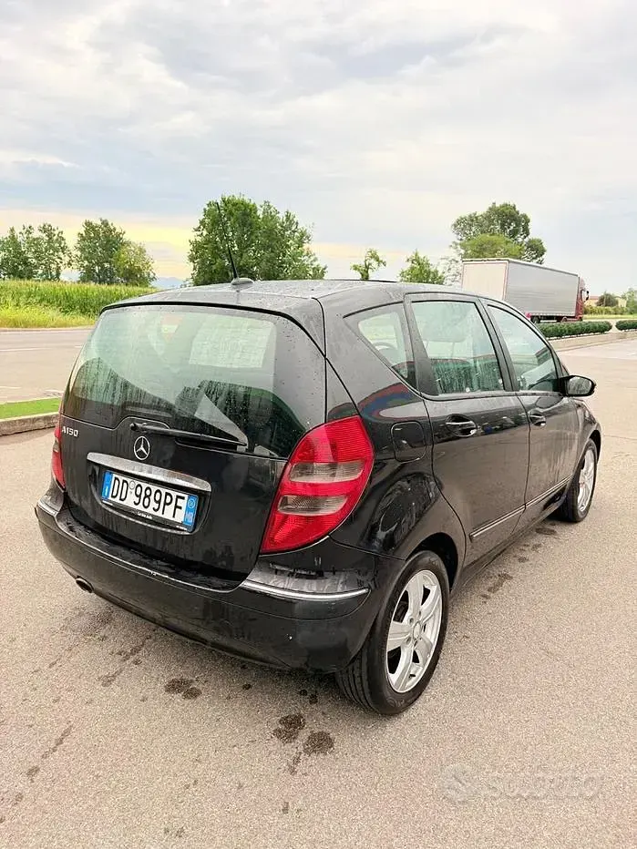 Usata Mercedes A150 Avantgarde 95 CV (69 kW) 2009 Nero Coupé