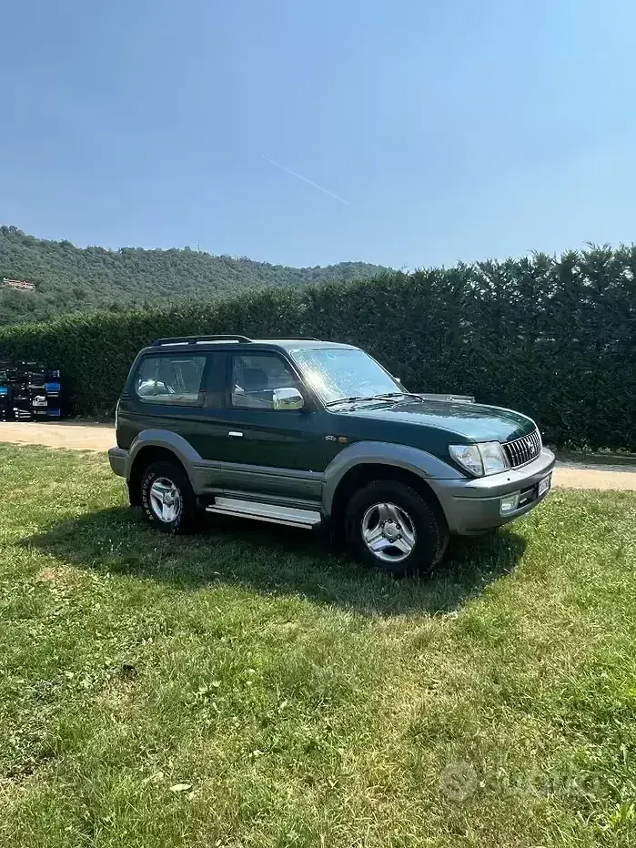 Usata Toyota Land Cruiser 163 CV (119 kW) 2003 Verde SUV
