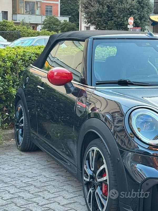 Usata Mini John Cooper Works Cabriolet 2021 Blu Cabrio