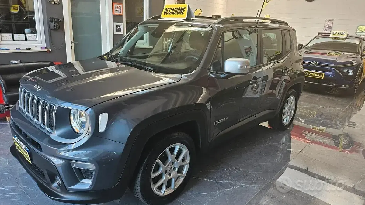 Usata Jeep Renegade Limited 120 CV (88 kW) 2022 Grigio SUV