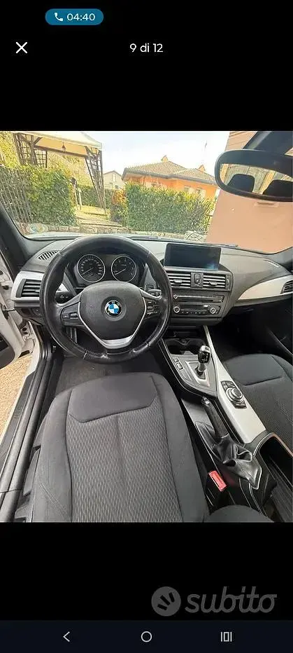 Usata BMW 118 Efficient Dynamics 143 CV (105 kW) 2011 Bianco Utilitaria